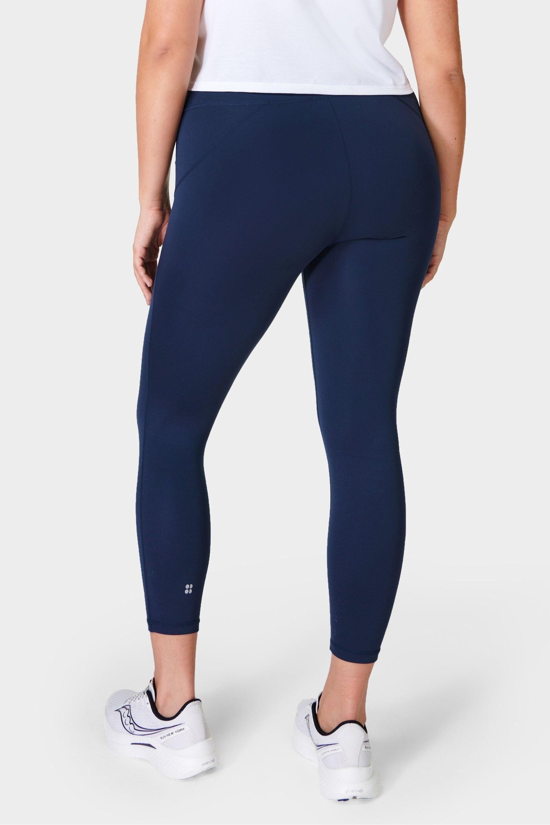 Sweaty Betty Blue 7/8 Length All Day Leggings - Image 2 of 8