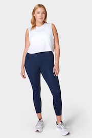 Sweaty Betty Blue 7/8 Length All Day Leggings - Image 3 of 8