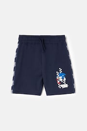 Angel & Rocket Blue Sonic Front Pocket Shorts - Image 3 of 5