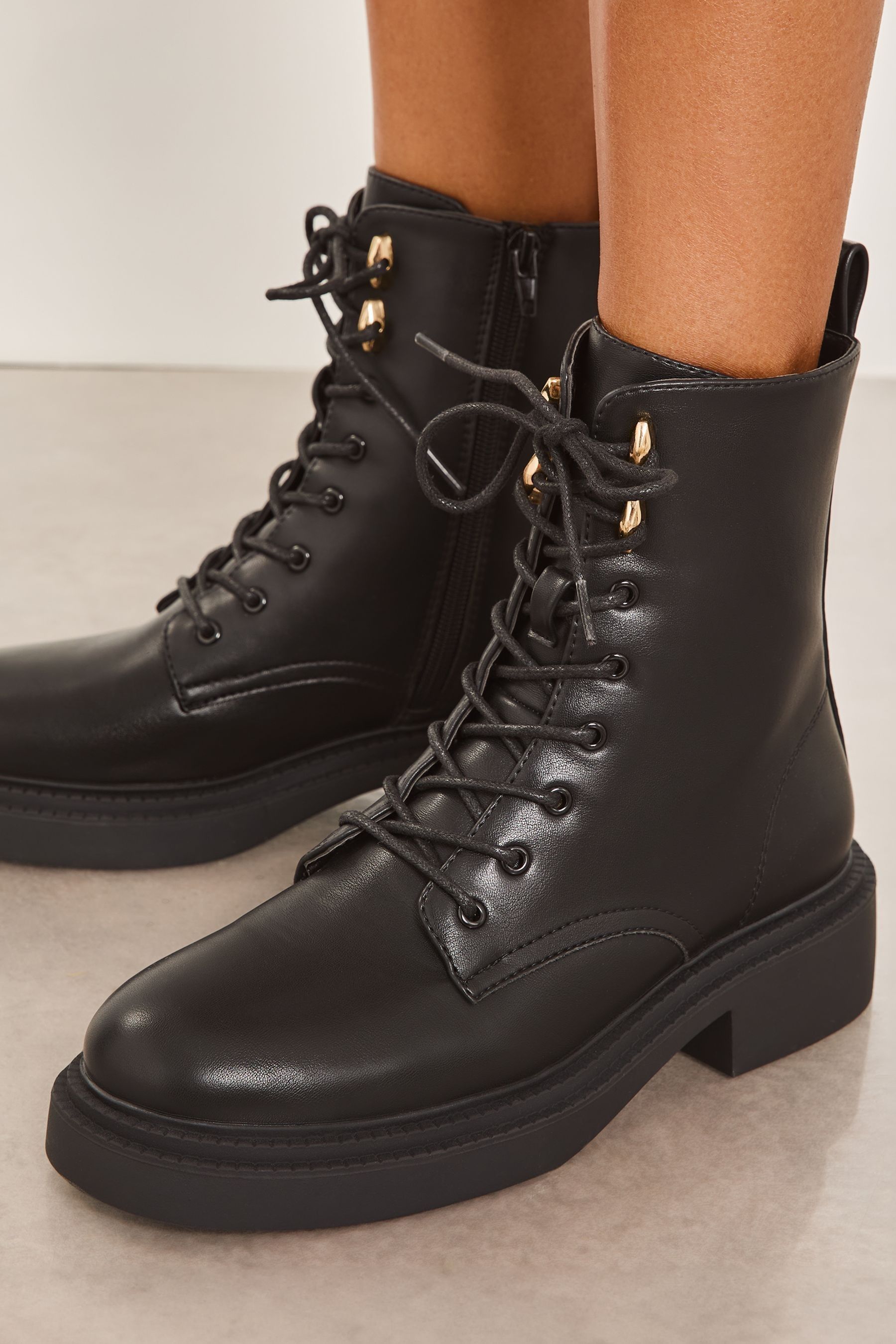 Lipsy black ankle boots outlet