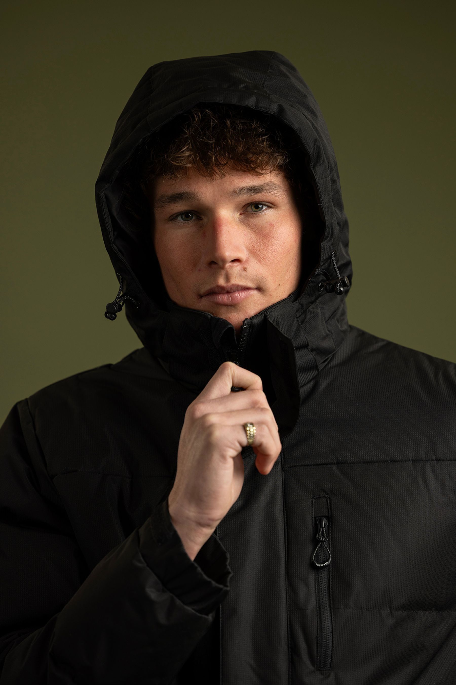 Trespass quilted jacket mens best sale