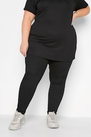 Yours Curve Black Stretch Pull On Jenny Jeggings - Image 2 of 5