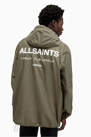 AllSaints Green Underground Jacket - Image 8 of 9