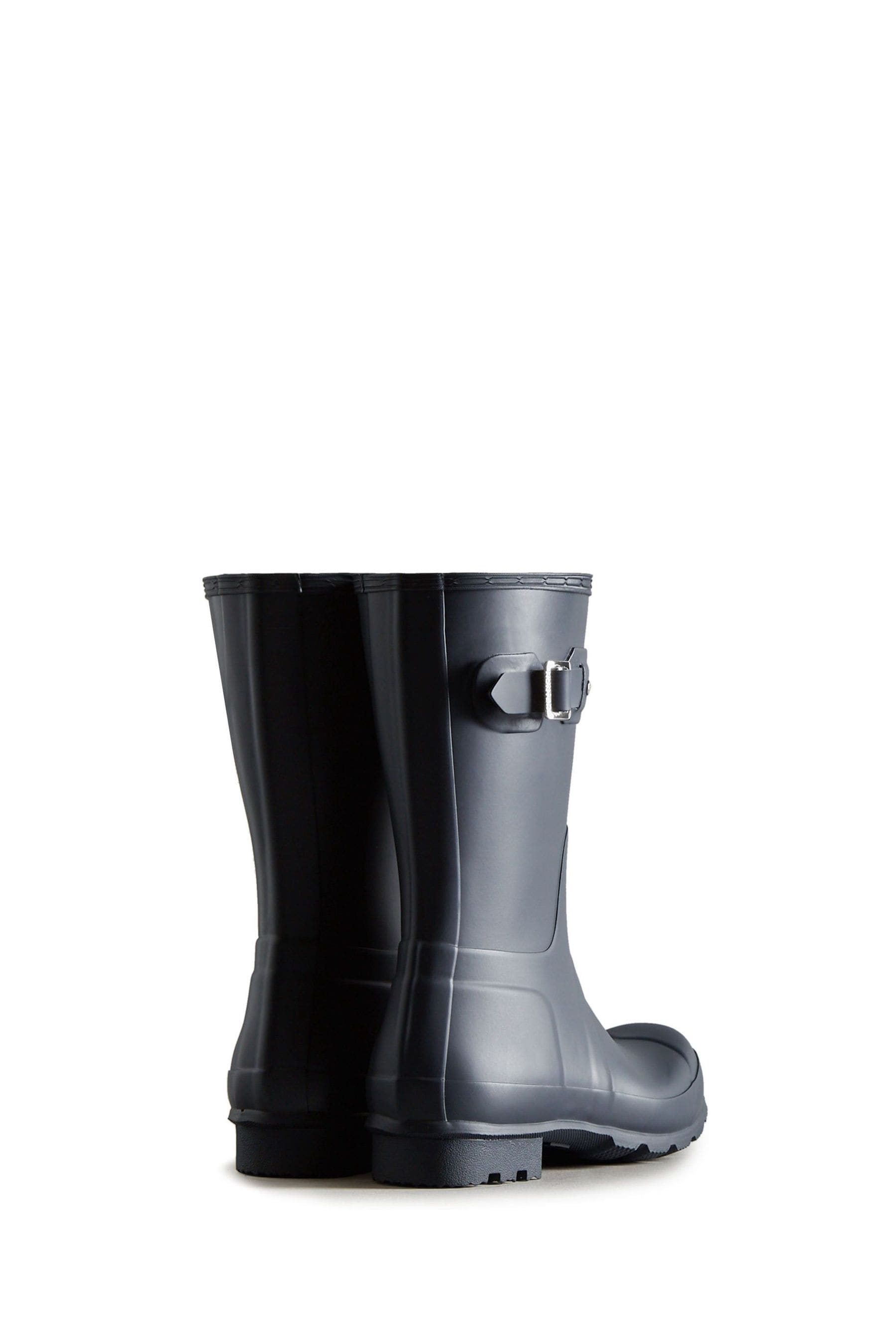 Hunter men's original short wellington boots shop