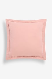 Blush Pink Lustre Velvet Cushion - Image 5 of 5