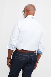 Joe Browns White Delightful Double Collar Shirt - Image 2 of 5