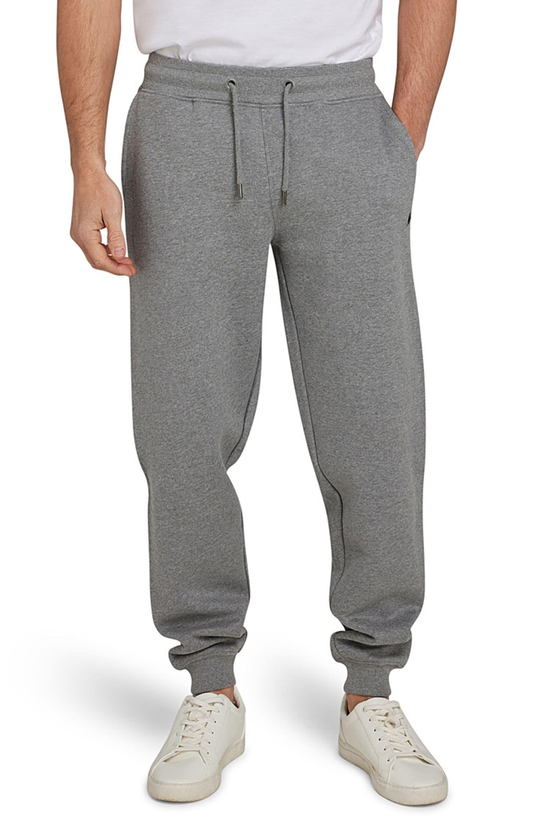 Grey cuffed sweatpants online