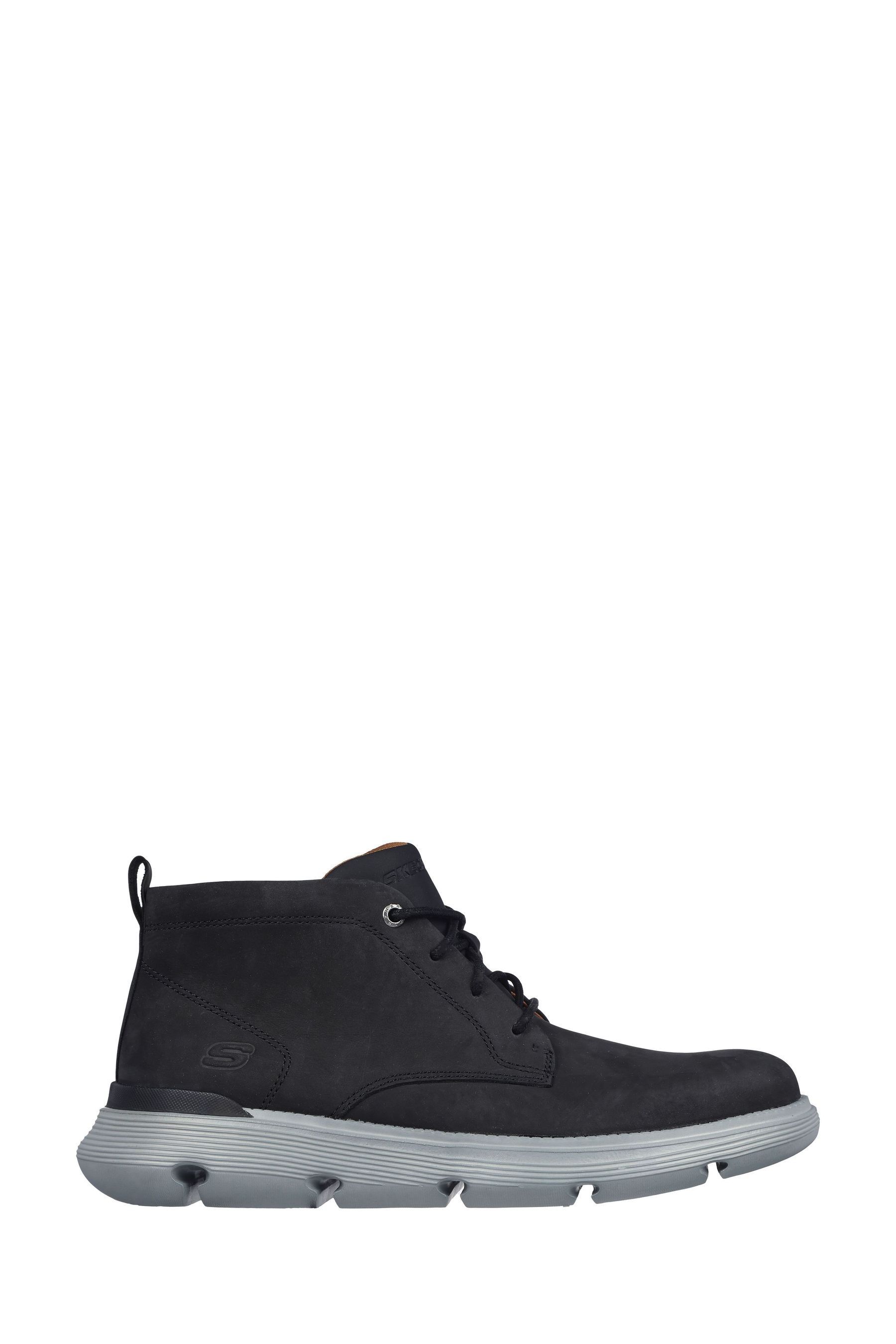 Buy Skechers Black Garza Fontaine Mens Boots from Next France