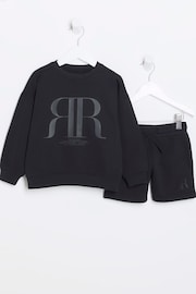 River Island Boys Sweat And Short Set - 圖片 1，共 5