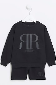 River Island Boys Sweat And Short Set - 圖片 5，共 5