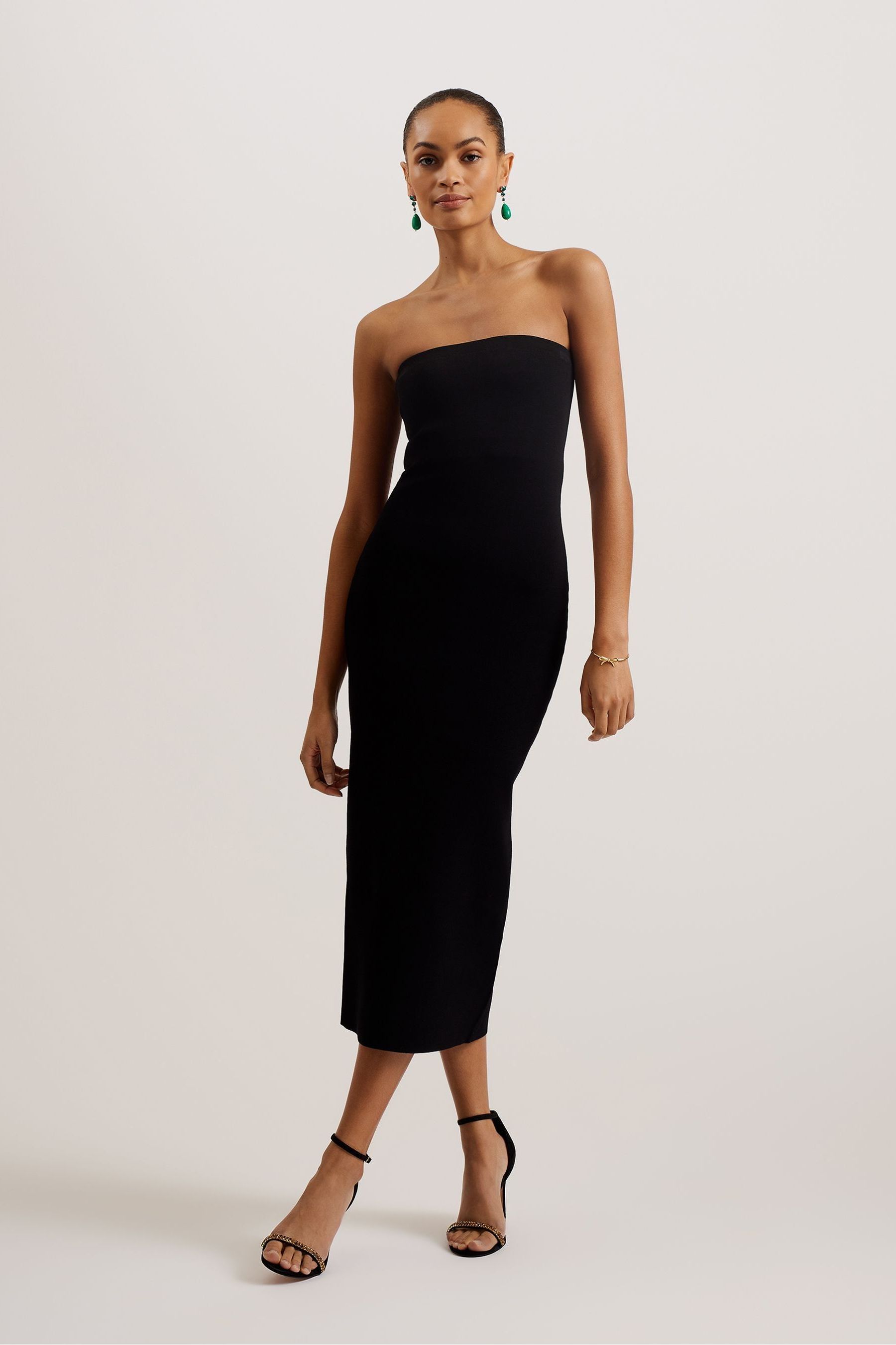 Ted baker strapless dress deals