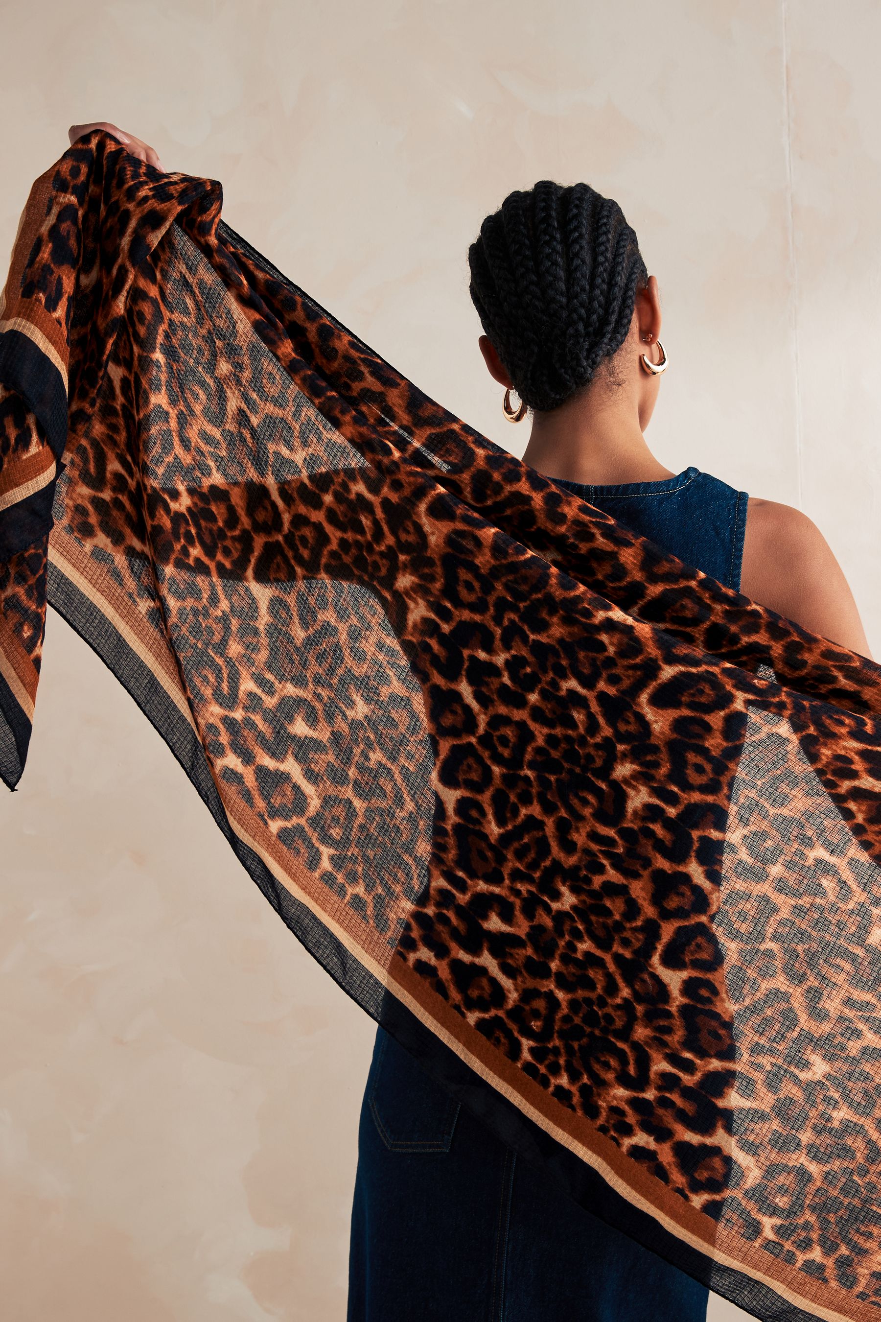 Next animal print scarf hotsell