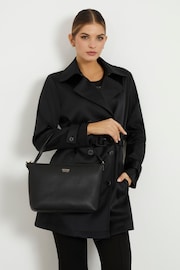 GUESS Black Eco Brenton Tote Bag - Image 5 of 5