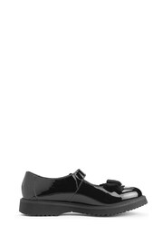 Start Rite Empower Patent Chunky Sole Mary Jane School Black Shoes - Image 2 of 6