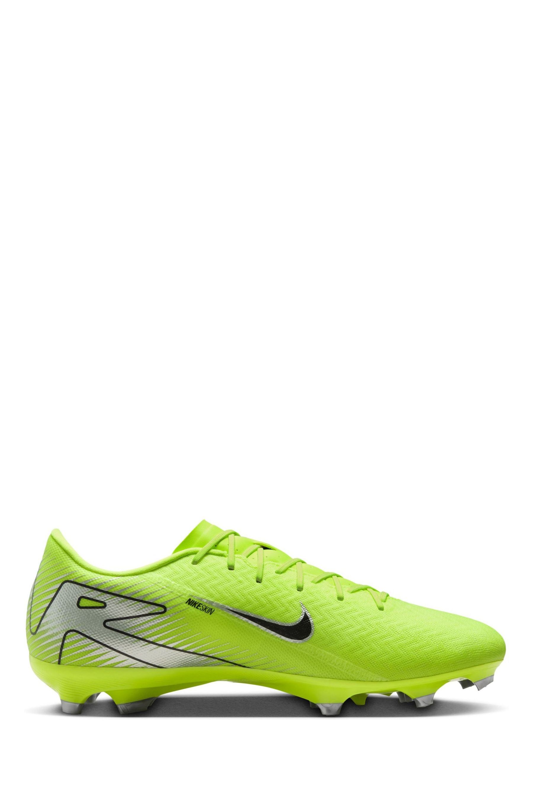 Buy Nike Volt Black Adults Zoom Mercurial Vapor 16 Academy Multi Ground Football Boots from Next Ireland