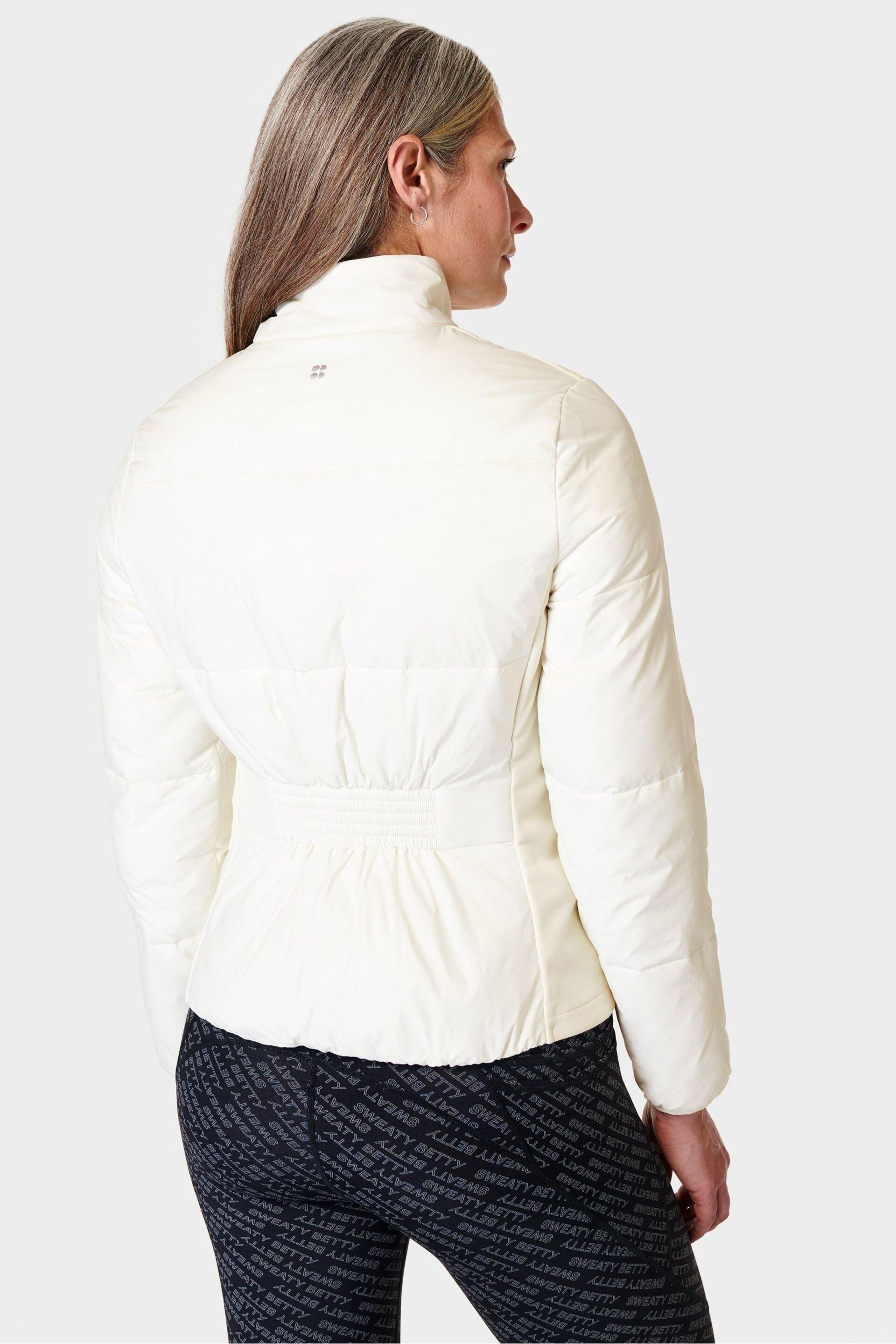 Sweaty Betty Lily White Accelerate Elite Jacket - Image 2 of 7