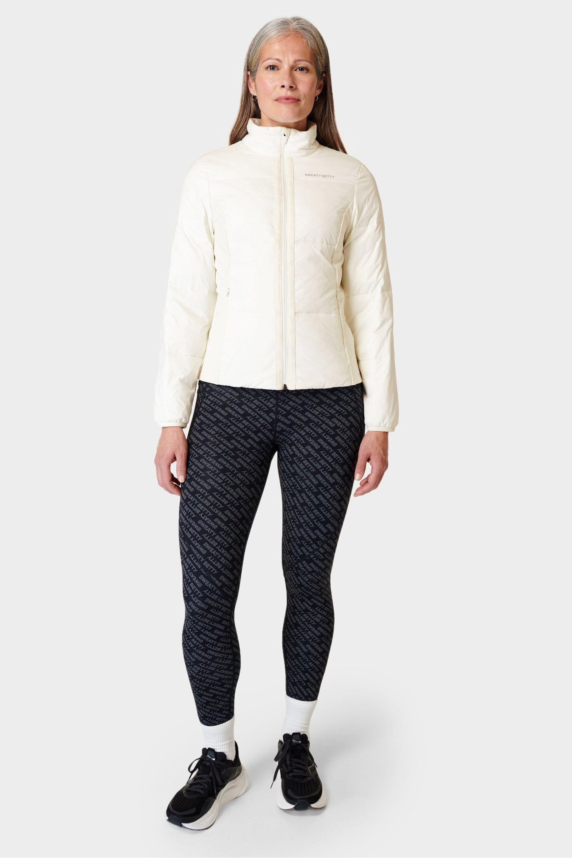 Sweaty Betty Lily White Accelerate Elite Jacket - Image 3 of 7