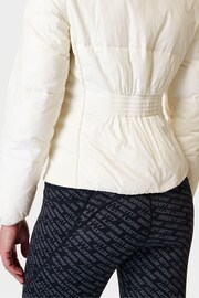 Sweaty Betty Lily White Accelerate Elite Jacket - Image 6 of 7