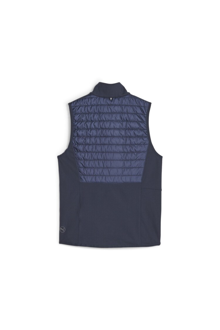 Puma Blue Frost Golf Quilted Womens Vest - Image 6 of 6