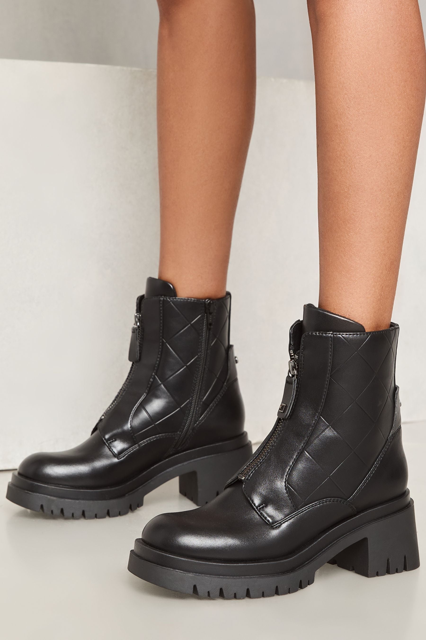 Lipsy quilted boots outlet