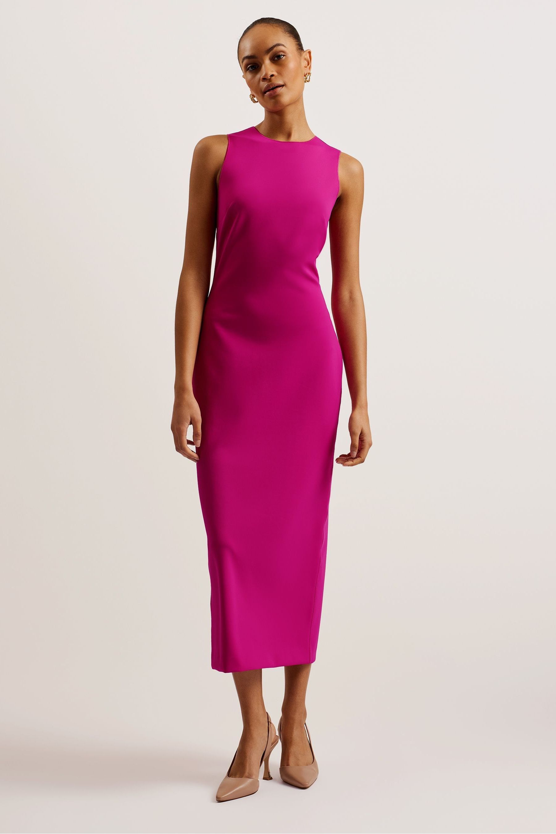 Buy Ted Baker Purple Esthaa Scuba Bodycon Dress from Next Luxembourg