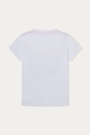 Hackett London Older Boys Short Sleeve 100% Cotton White T-Shirt - Image 2 of 2