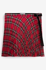 Red Check Mini Kilt Skirt - Image 6 of 7