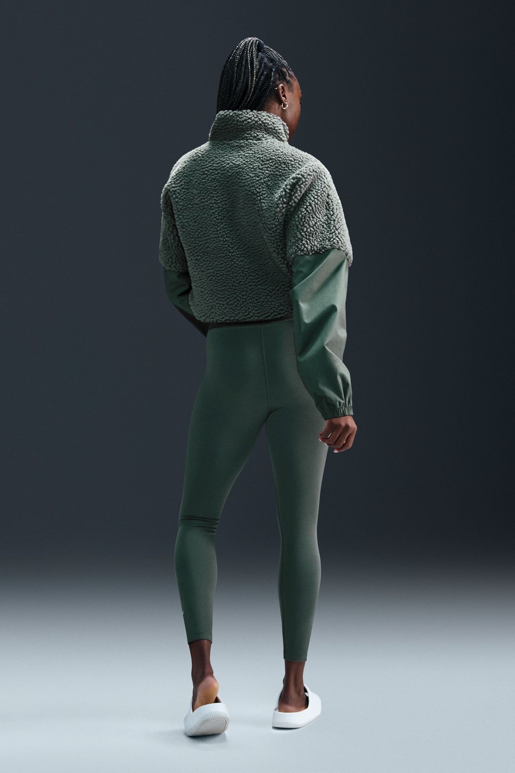 Dark green nike leggings clearance