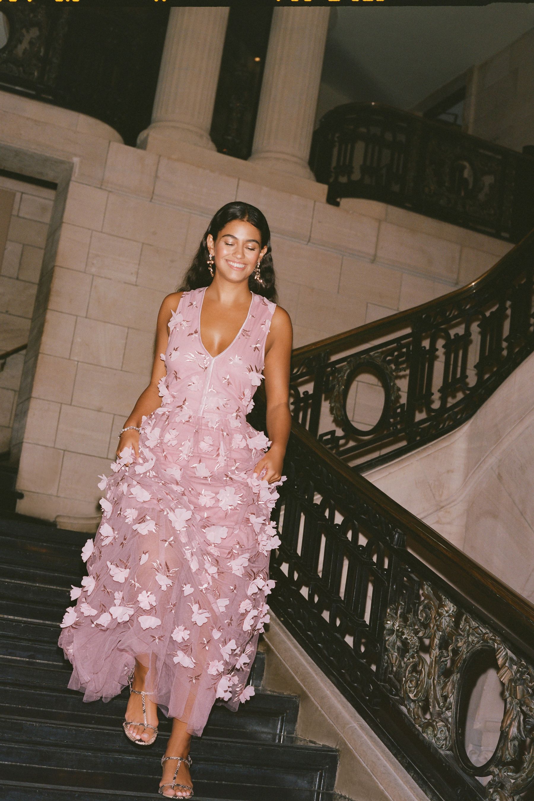 Next blush pink dress discount