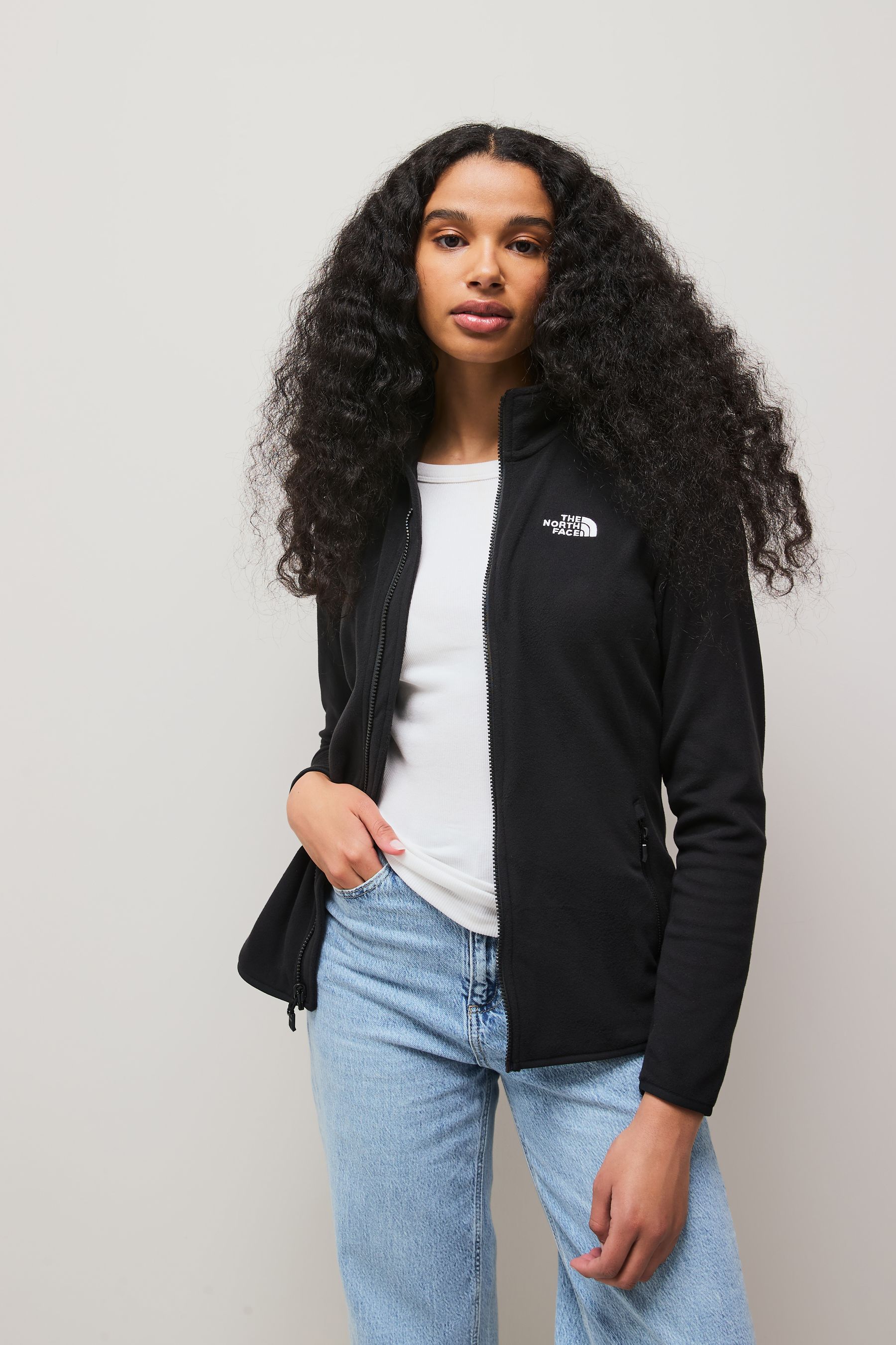 North face glacier full zip women's hot sale