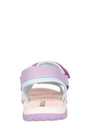 Mountain Warehouse Purple Kids 3-Strap Sandals - Image 6 of 8