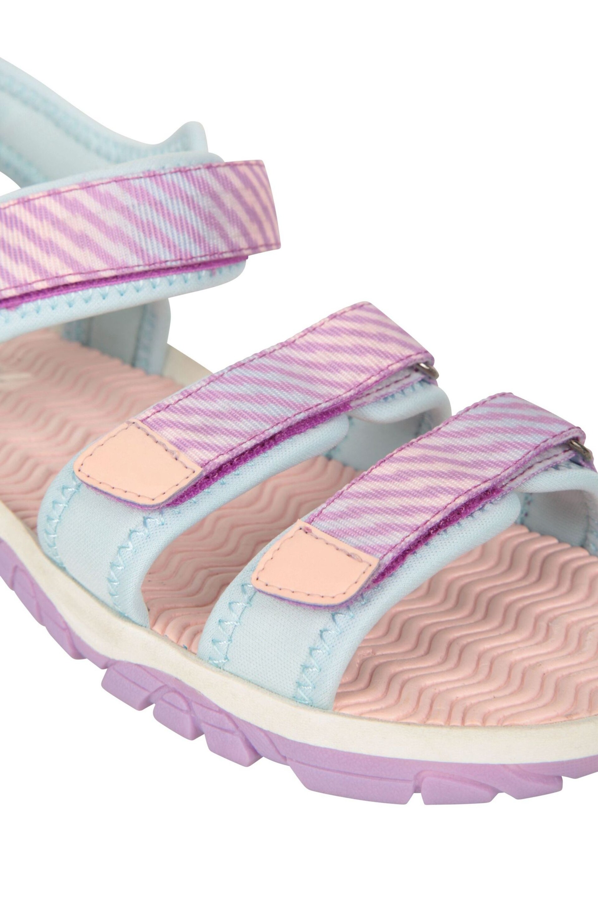 Mountain Warehouse Purple Kids 3-Strap Sandals - Image 8 of 8