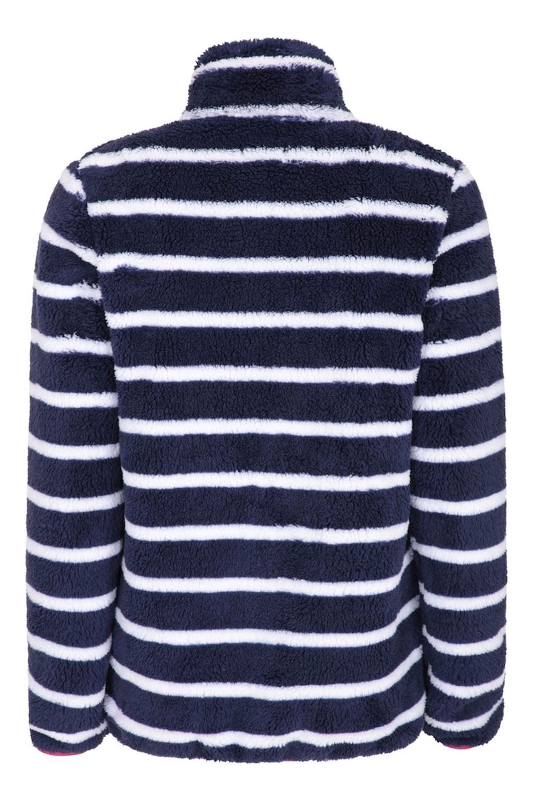 Mountain Warehouse Blue Womens Nessy Stripe Fleece - Image 2 of 6