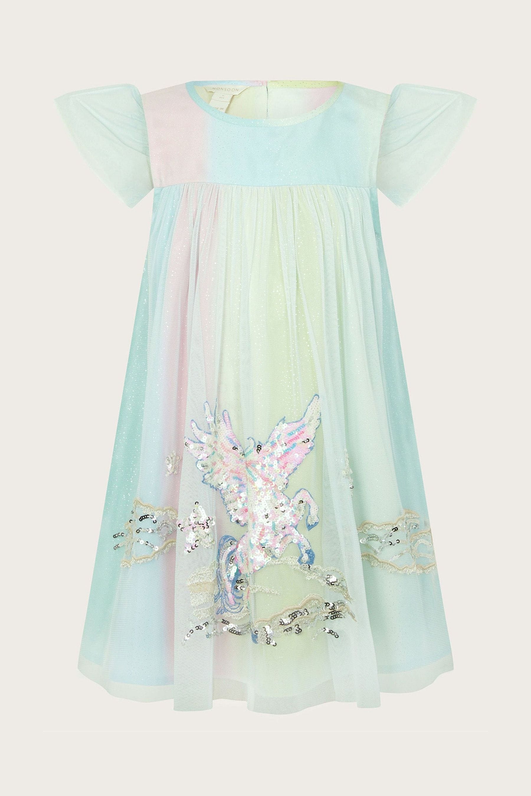 Buy Monsoon Unicorn Trapeze Dress from Next Luxembourg