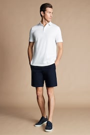 Charles Tyrwhitt Blue Cotton Shorts - Image 3 of 6