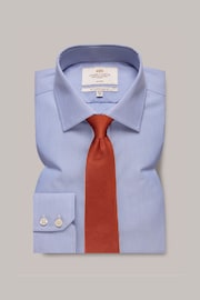 Hawes & Curtis Slim Blue Non-Iron Fine Stripe Shirt - Image 2 of 3