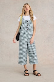 White Stuff Multi Viola Linen Dungarees - Image 3 of 7