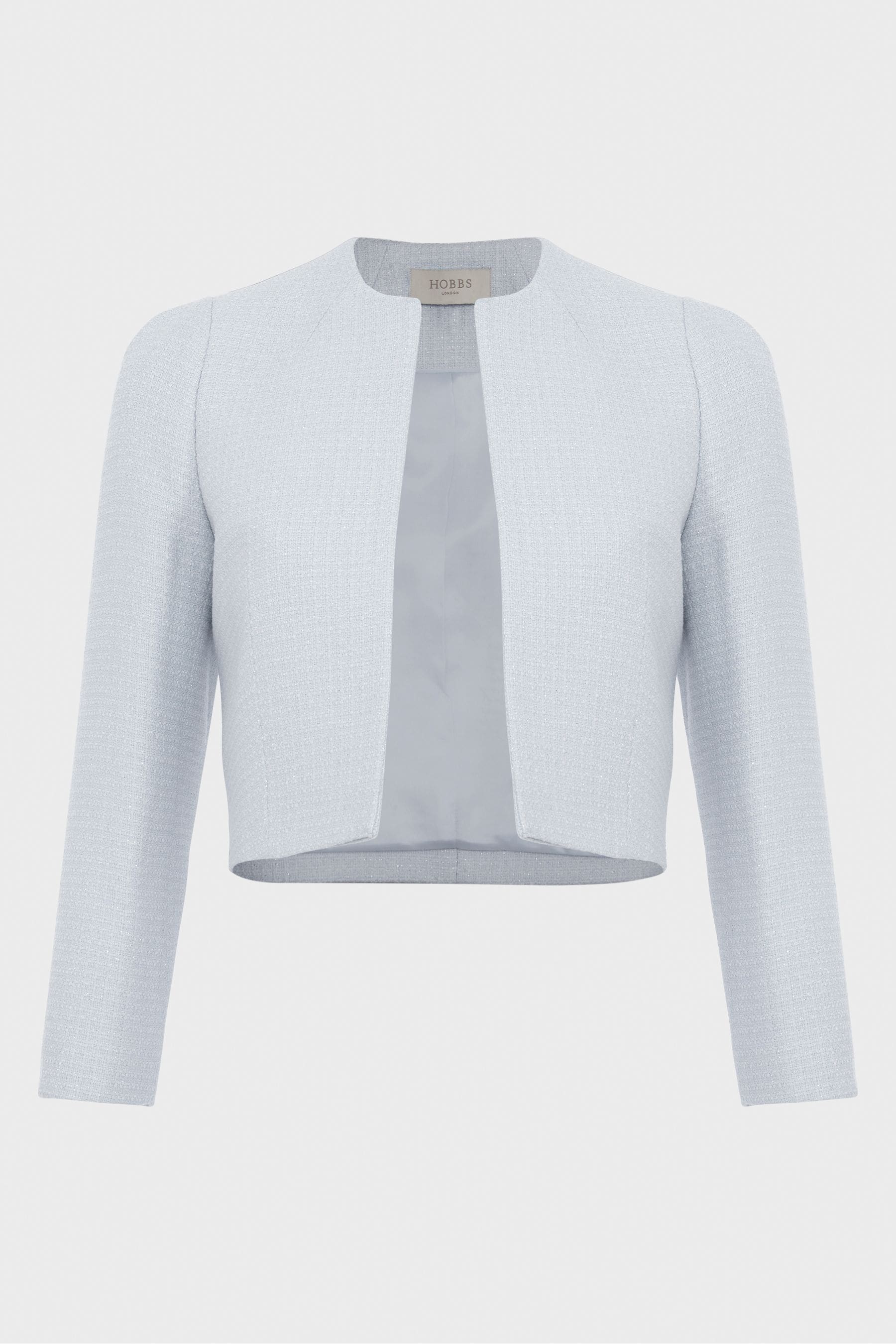 Buy Hobbs Blue Eliza Tweed Jacket from Next Ireland