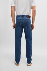 BOSS Blue Slim-Fit Jeans In Blue Comfort-Stretch Denim - Image 2 of 5