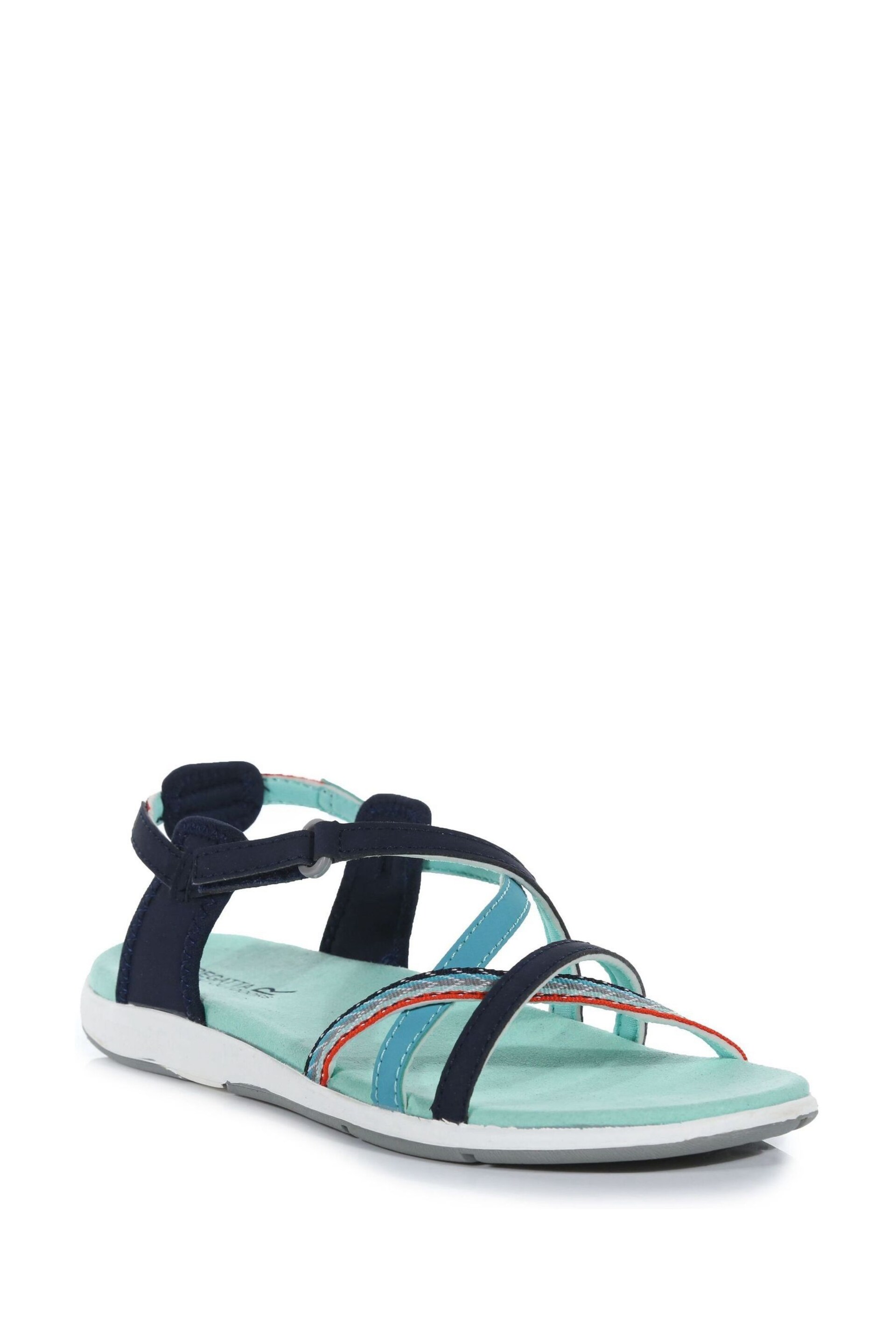 Regatta Blue Lady Santa Roma Sandals - Image 3 of 6