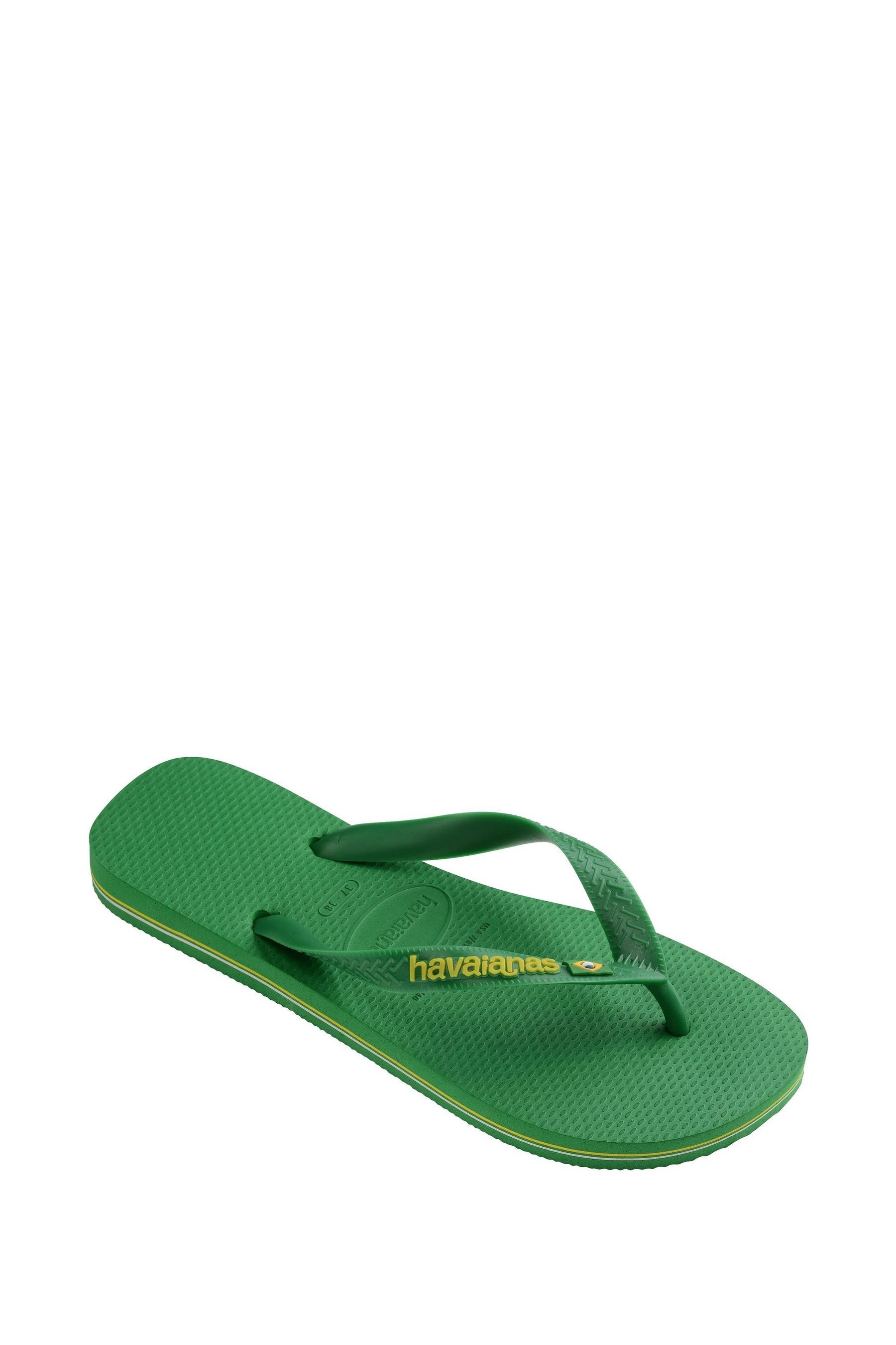 Buy Havaianas Brasil Logo Neon Sandals from the Next UK online shop