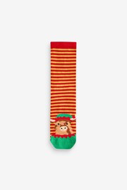 Hamish the Highland Cow Christmas Pattern Ankle Socks 4 Pack - Image 5 of 5