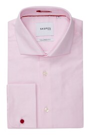 Skopes Tailored Fit Double Cuff Dobby Shirt - Image 4 of 8