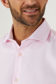 Skopes Tailored Fit Double Cuff Dobby Shirt - Image 8 of 8