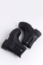 River Island Black Girls Stud Chelsea Boots - Image 3 of 4