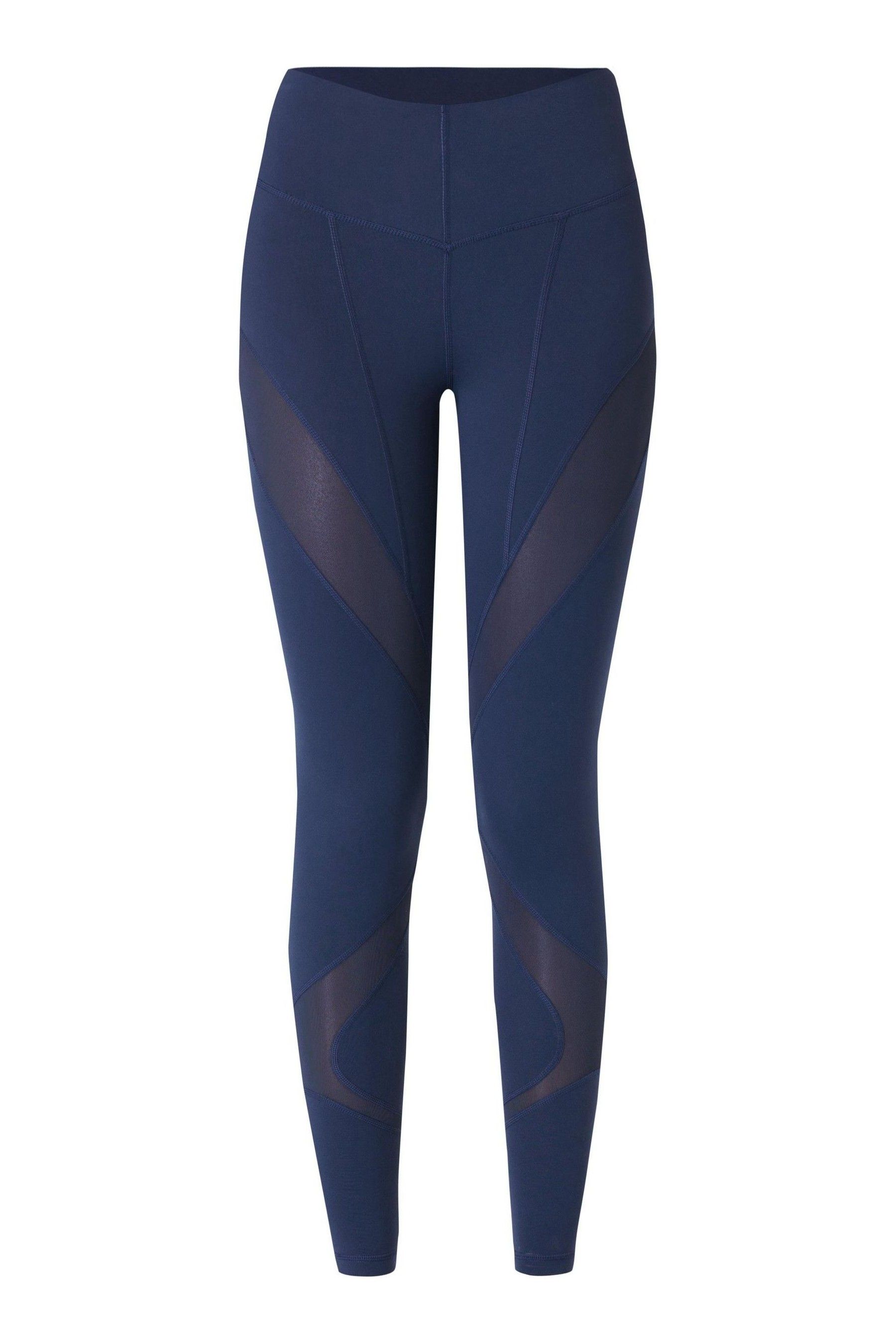 Buy Sweaty Betty Navy Blue Power Illusion Mesh 7 8 Workout Leggings from the Next UK online shop