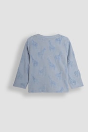 JoJo Maman Bébé Textured Cotton Top - 圖片 2，共 3