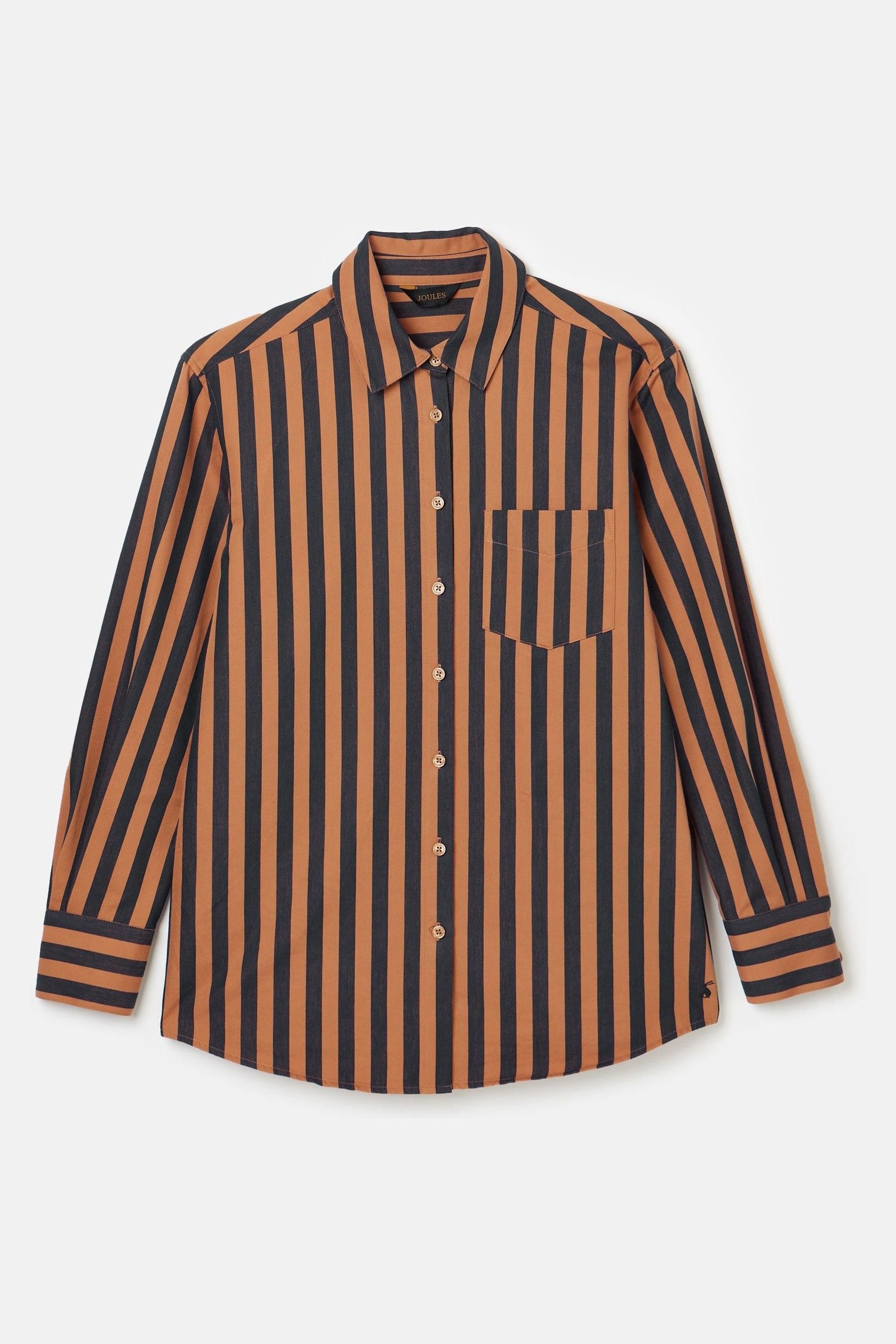 Buy Joules Amilla Navy Tan Stripe Shirt from the Next UK online shop