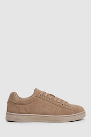 Hackett London Men Sportive Brown Sneakers - Image 1 of 6