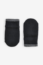 Black 3 Pair Magic Mittens Set (3mths-6yrs) - Image 2 of 4